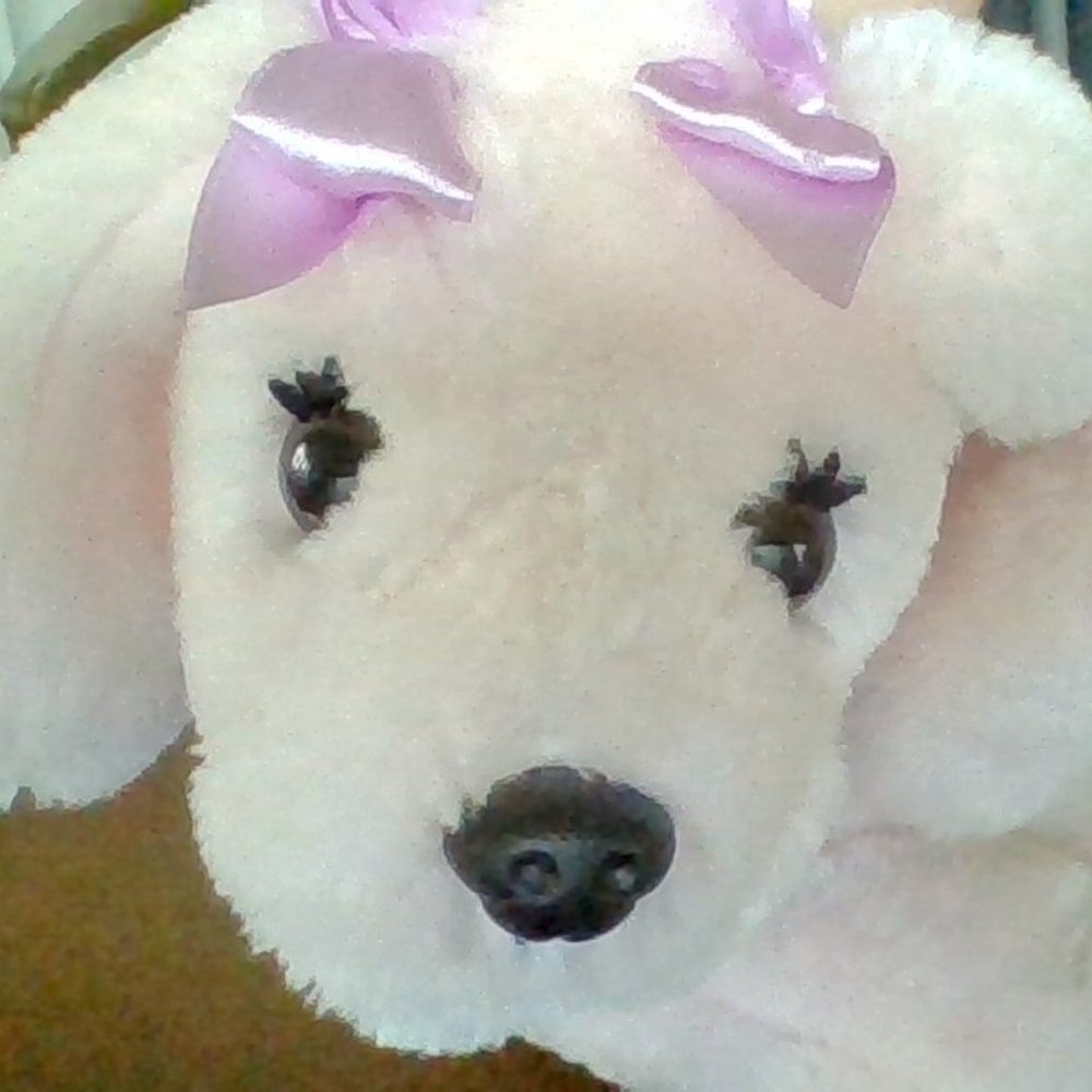 Purple Dog Purse